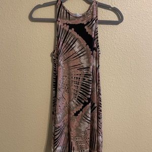 Worn once Pink Flowy Dress